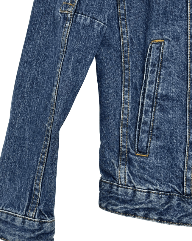 Jack & Jones Dip-Dye Yellow & Blue Denim Jacket