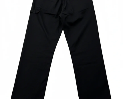 Dickies Black Worker Crop Roll Pants