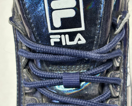 Fila Navy Blue Iridescent Disruptor Chunky Sneakers