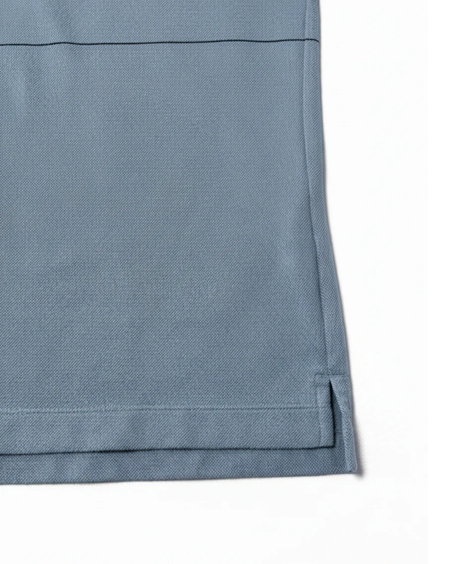 Uniqlo x JW Anderson Navy and Light Blue Gradient Stripe Polo Shirt