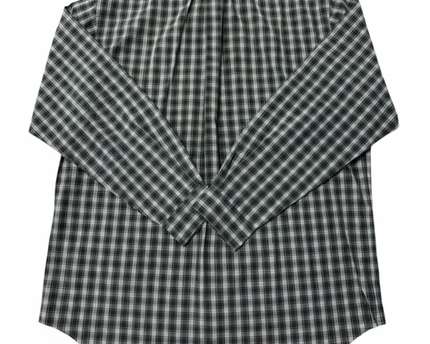 Ralph Lauren Green and Navy Plaid Classic Fit Button-Down Shirt