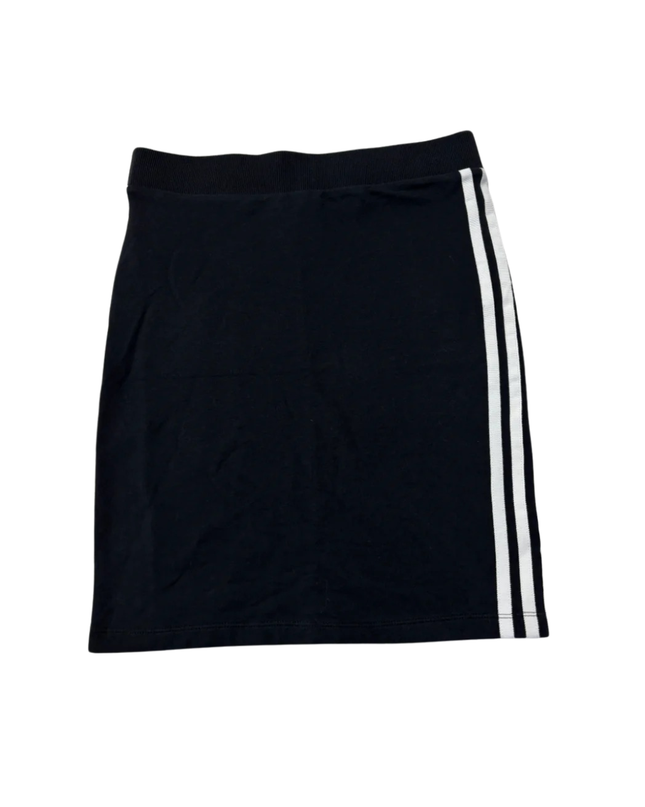 Adidas Black 3-Stripes Athletic Mini Skirt