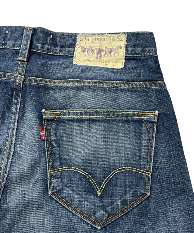 Levi's Blue 506 Standard Straight Leg Jeans