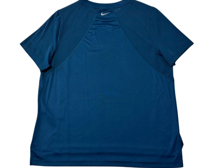 Nike Blue Performance Dri-FIT Mesh Panel Running Sports T-Shirt