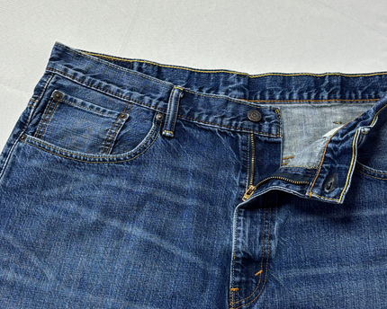 Levi's Classic Blue Denim Shorts