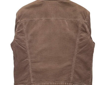 Levi's Brown Sherpa Lined Corduroy Trucker Jacket