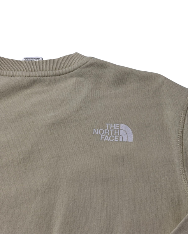 The North Face Beige Crewneck Sweatshirt