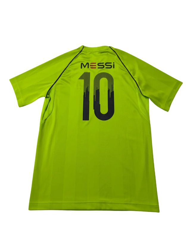 Adidas Neon Green Messi 10 Graphic Training Jersey