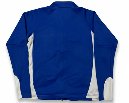 Nike Blue Unisex Athletic Zip-Up Performance Sports Jacket