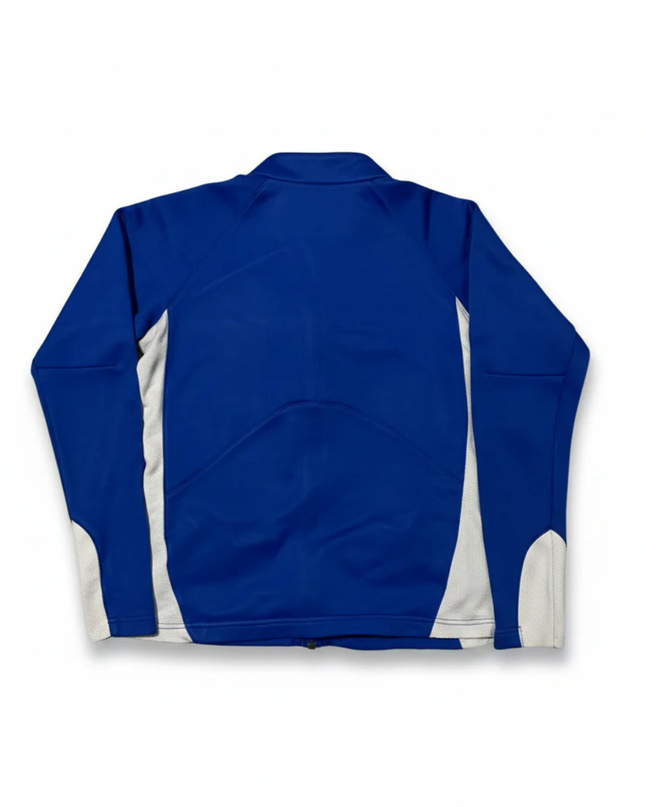 Nike Blue Unisex Athletic Zip-Up Performance Sports Jacket