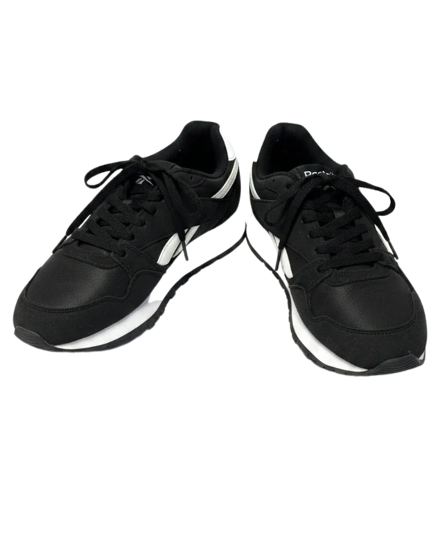 Reebok Black and White Athletic Sneakers