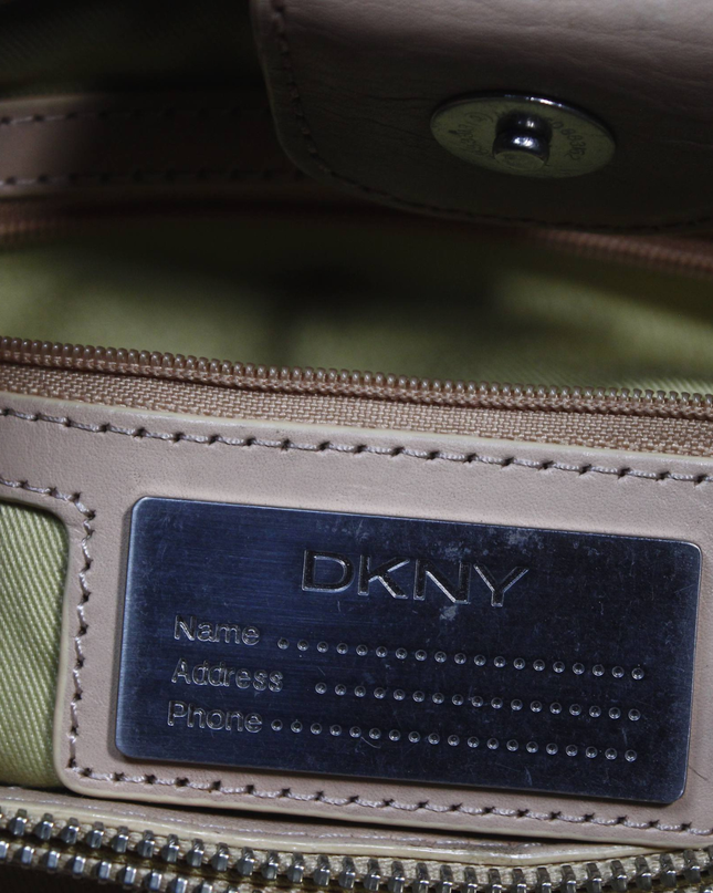 DKNY Multicolor Embroidered Woven Satchel Bag