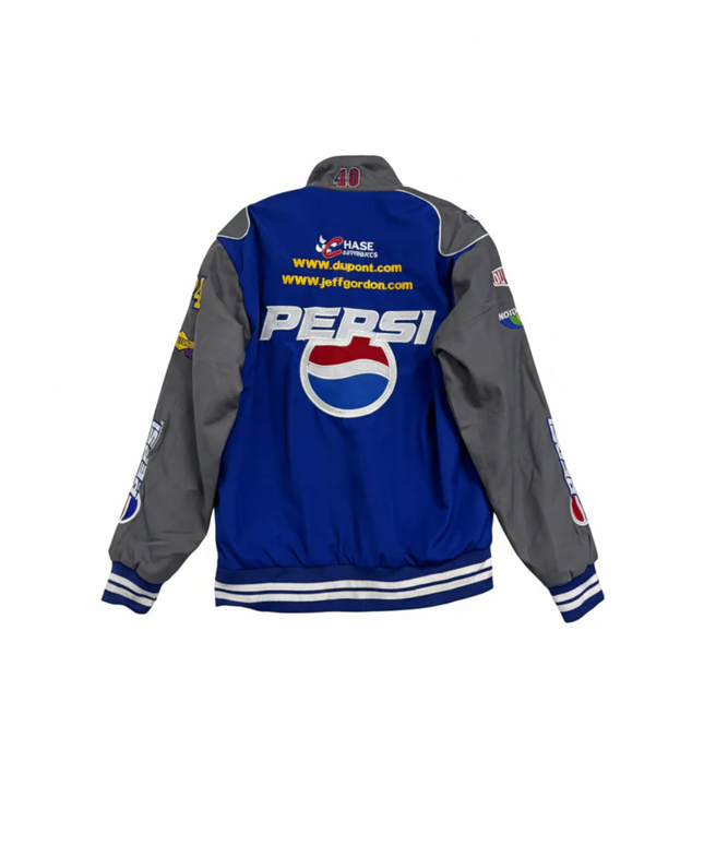 Reworked Blue NASCAR Jeff Gordon Pepsi Racing Jacket