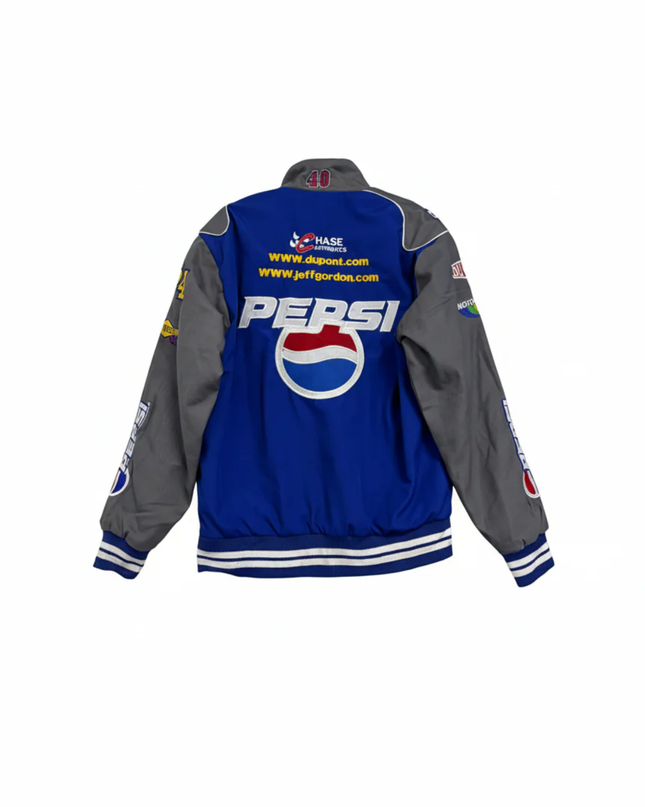 Reworked Blue NASCAR Jeff Gordon Pepsi Racing Jacket