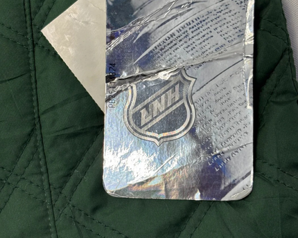 G-III Apparel Group Green NHL Minnesota Wild Quilted Vest W/TAG