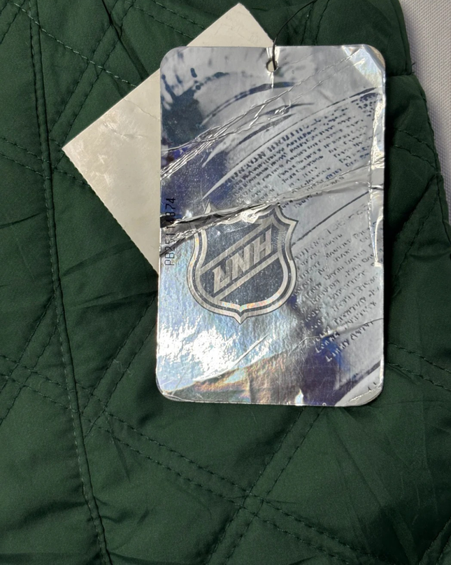 G-III Apparel Group Green NHL Minnesota Wild Quilted Vest W/TAG