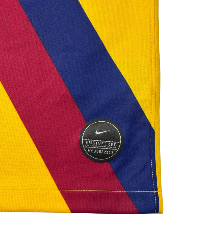 FC Barcelona Yellow 2019/20 Away Football Jersey
