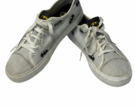 Batman Light Blue Graphic Print Sneakers