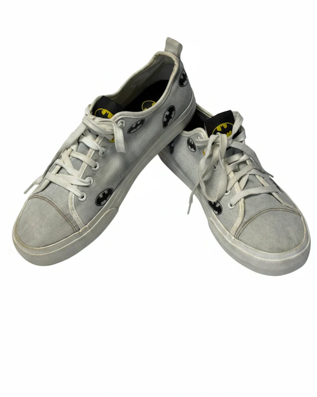 Batman Light Blue Graphic Print Sneakers