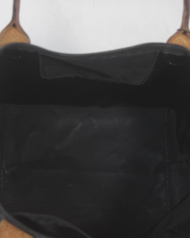 Longchamp Black Le Pliage Large Shoulder Tote Bag