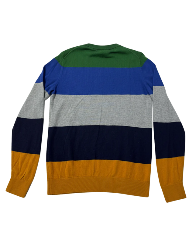 GANT Multicolor Striped Cotton Cashmere Sweater