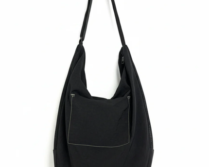 Reebok Black Graphic Crossbody Bag