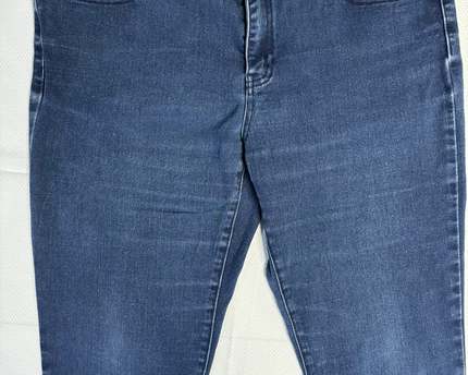 Michael Kors Blue Slim Straight Leg Denim Jeans