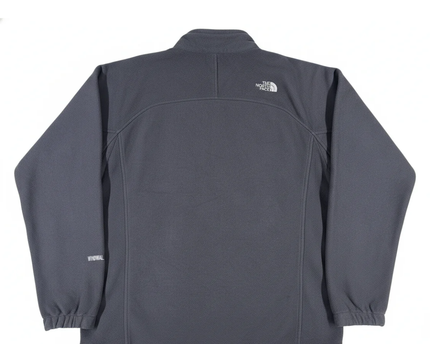 The North Face Dark Grey WindWall Fleece Full-Zip Jacket