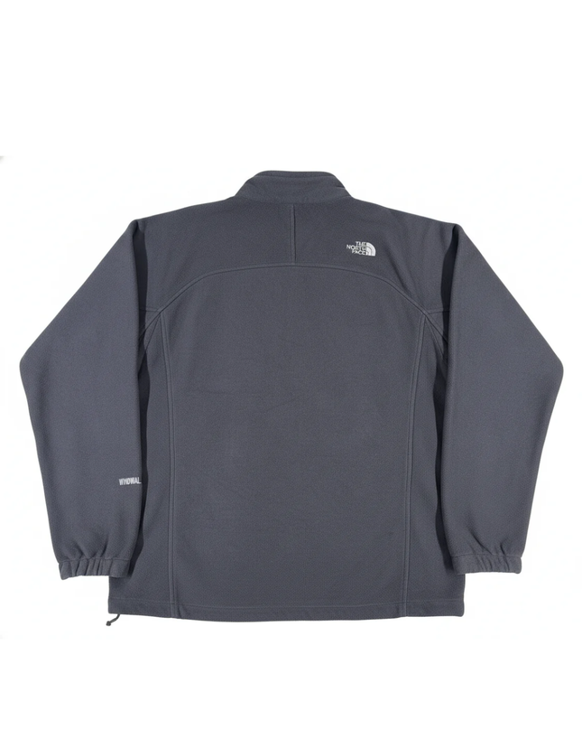 The North Face Dark Grey WindWall Fleece Full-Zip Jacket