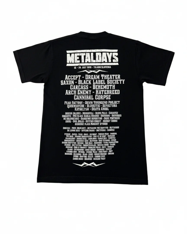 Fruit of the Loom Black MetalDays 2015 Band Tour Graphic Tee