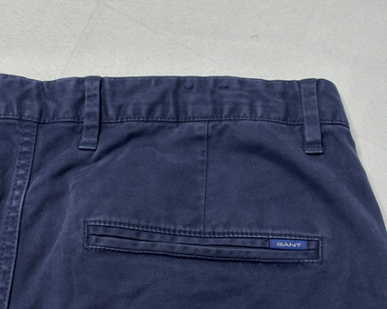 Gant Navy Blue Molsey Extra Slim Chino Pants