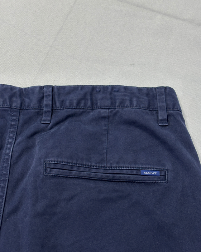 Gant Navy Blue Molsey Extra Slim Chino Pants