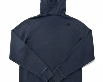 The North Face Navy Zip-Up Cotton Hoodie