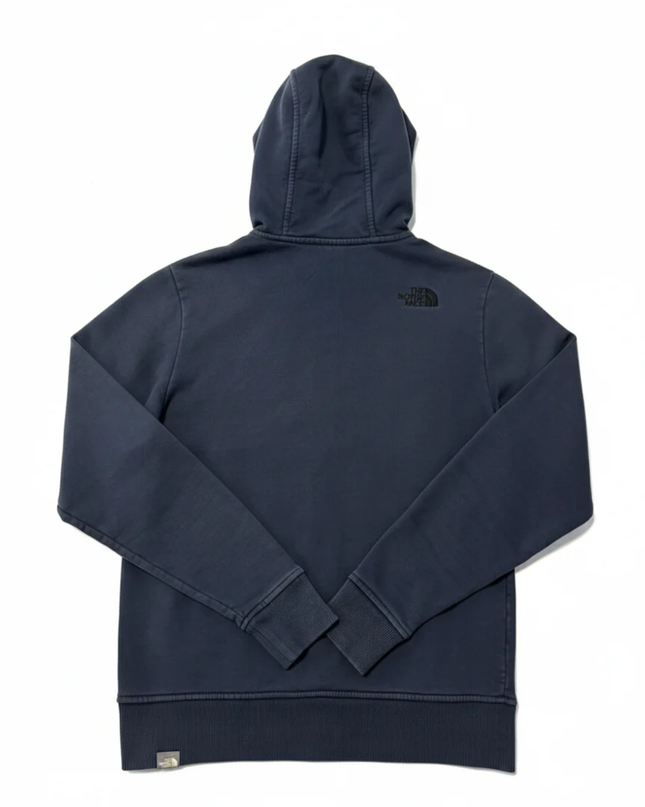 The North Face Navy Zip-Up Cotton Hoodie