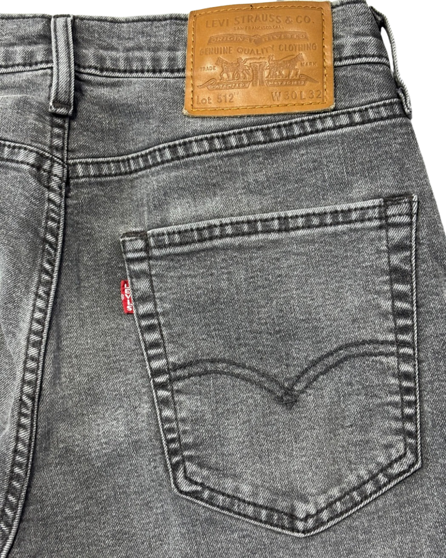 Levi's 512 Slim Taper Grey Premium Warm Jeans