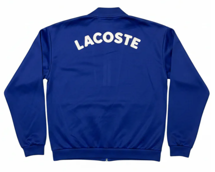 Lacoste Royal Blue Zip-Up Track Jacket