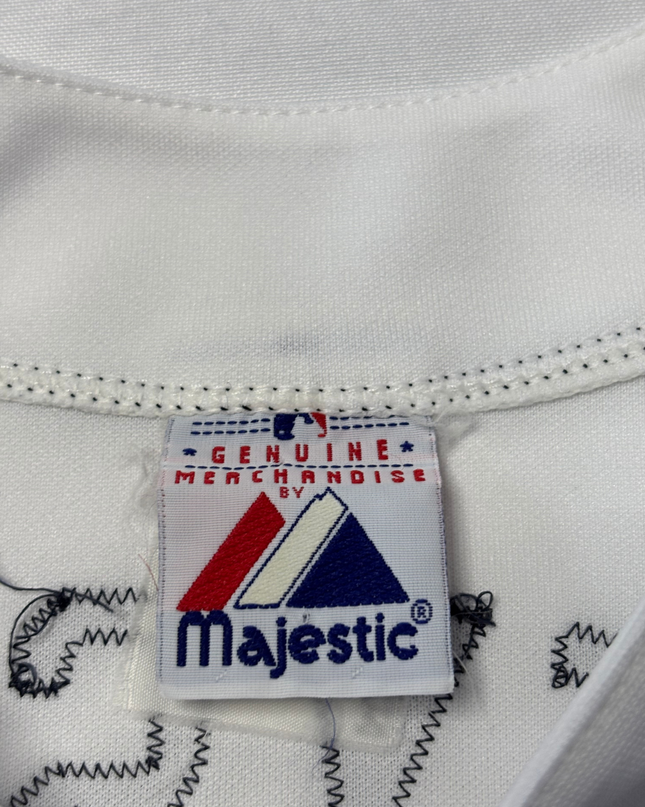 Majestic White Seattle Mariners Richie Sexson #44 Baseball Jersey