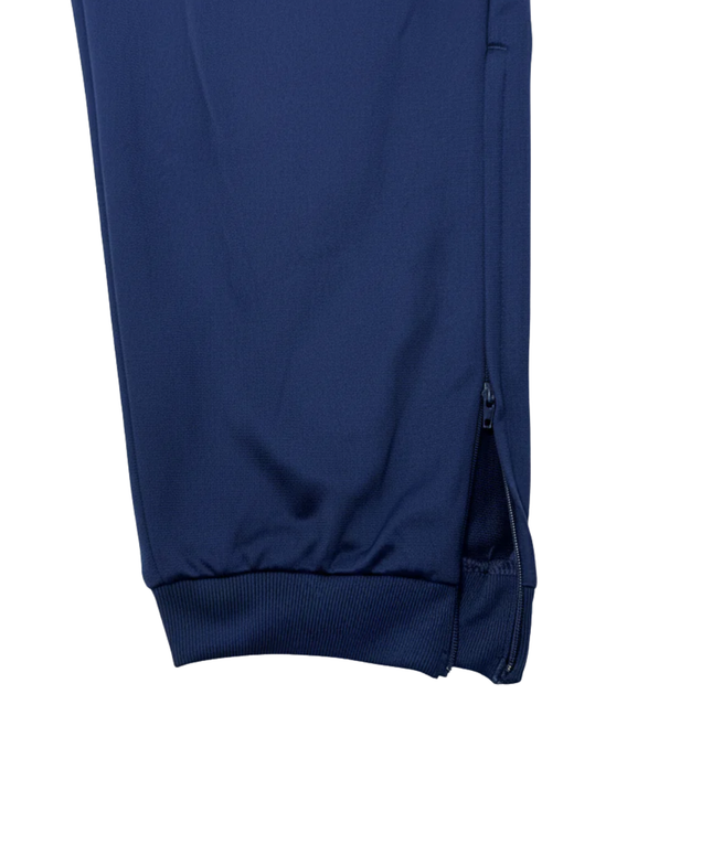 Adidas Navy Blue Three-Stripe Men's Track Pants