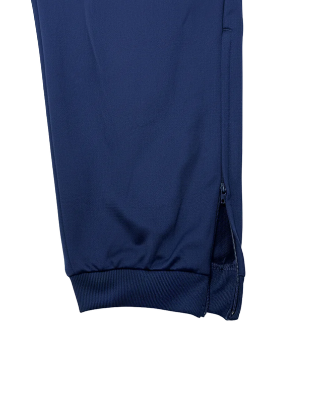 Adidas Navy Blue Three-Stripe Men's Track Pants