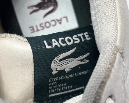 Lacoste Ace Clip 223 Leather Sneakers | Beige | EU 41