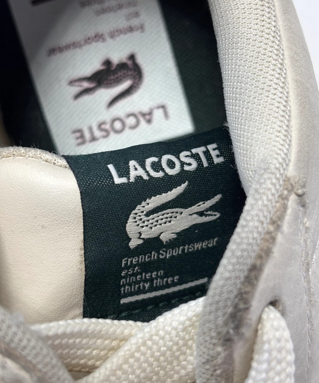 Lacoste Ace Clip 223 Leather Sneakers | Beige | EU 41