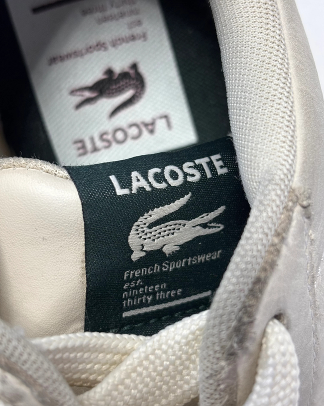 Lacoste Ace Clip 223 Leather Sneakers | Beige | EU 41