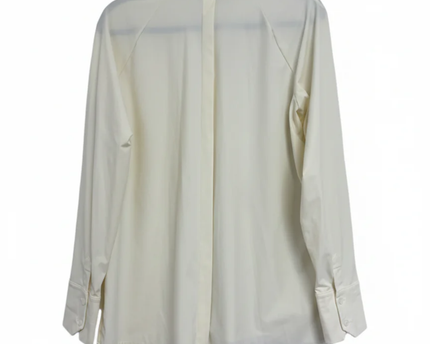 Alfani Off-white Button-Up Blouse