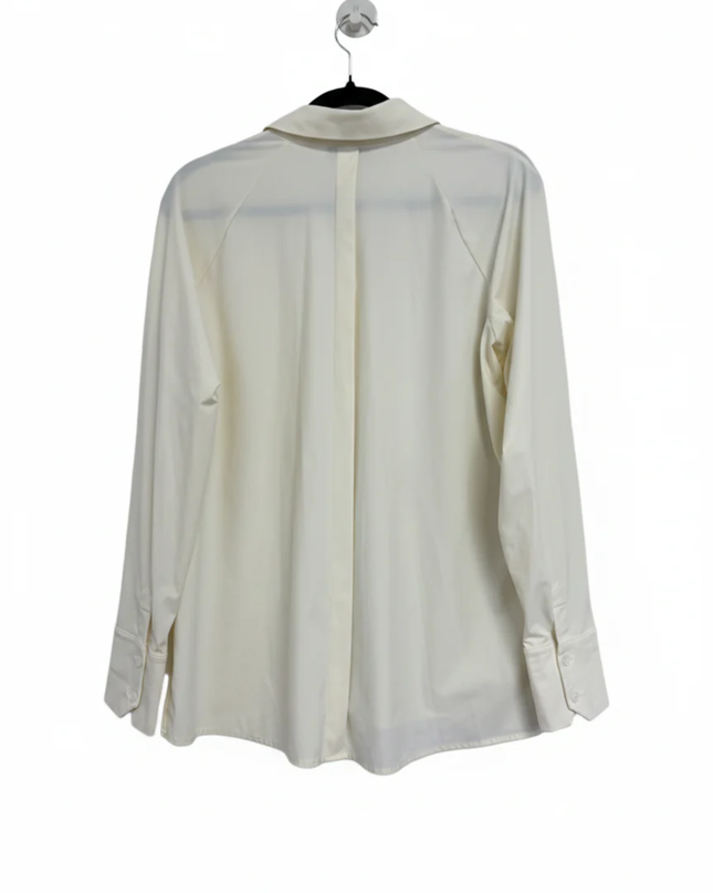 Alfani Off-white Button-Up Blouse