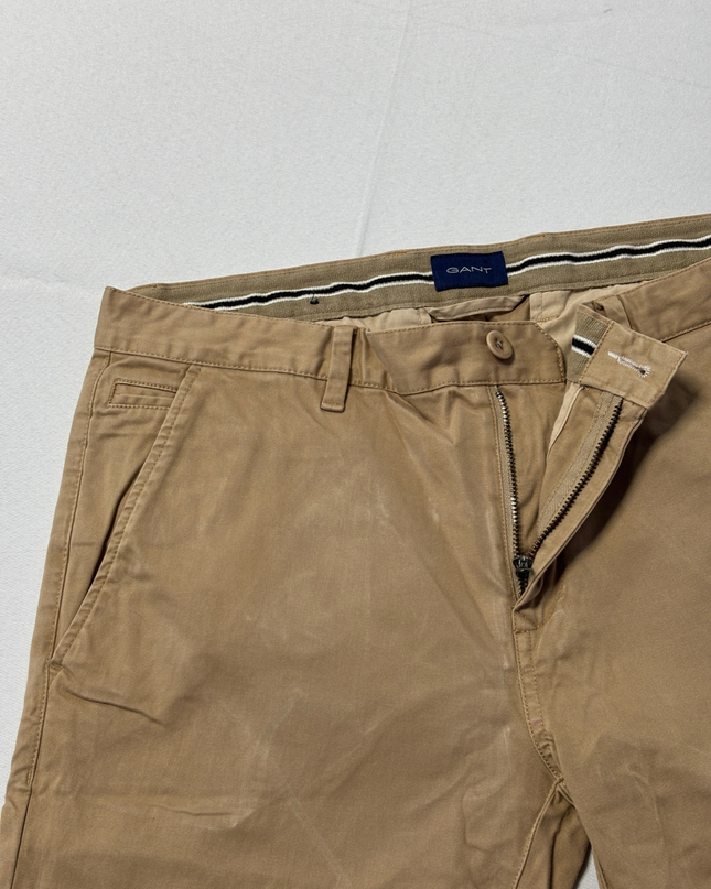Gant Beige Extra Slim Fit Chino Pants