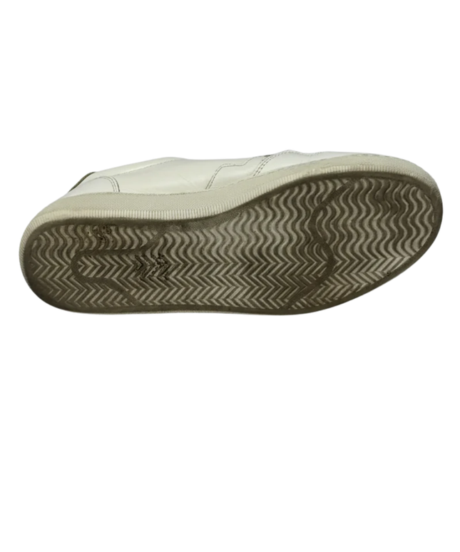 Sorbino White Leather Low-Top Men's Sneakers