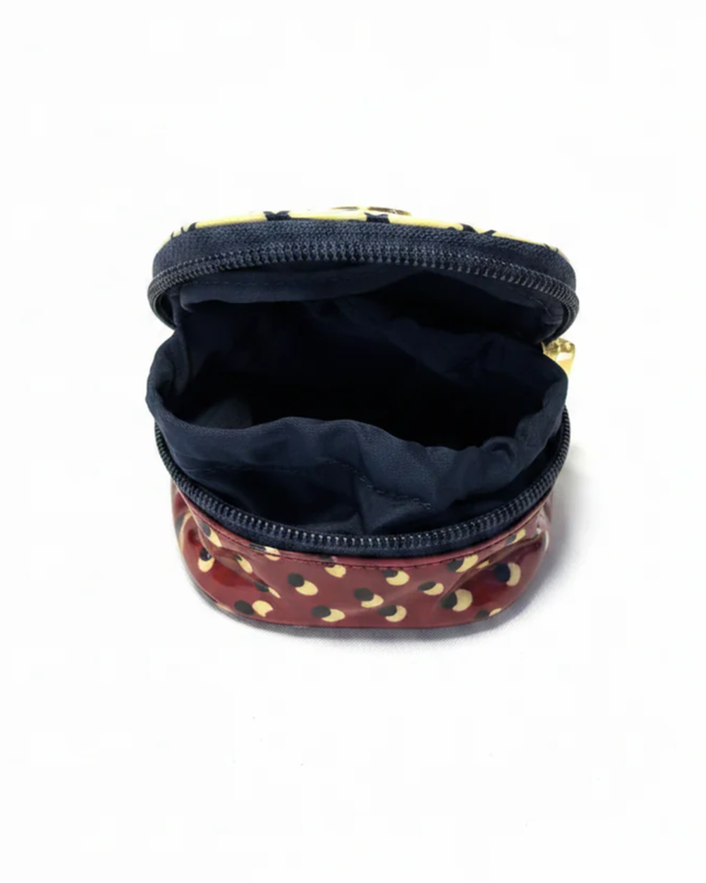 Tory Burch Multicolor Patterned Zip-Around Mini Pouch