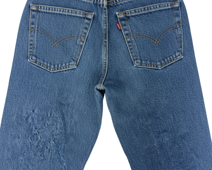 Levi's Blue 550 Relaxed Fit Student Jeans