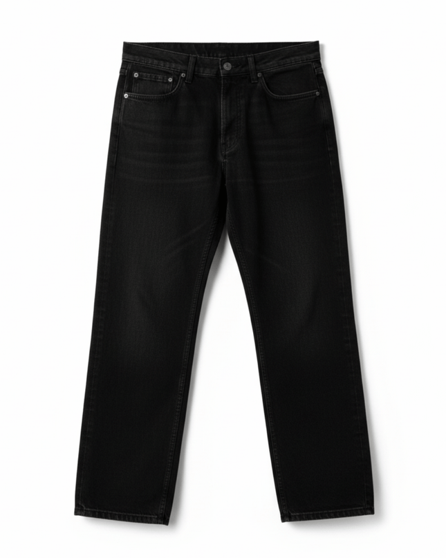 Sinsay Black Straight Leg Denim Jeans