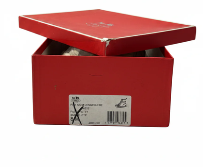 Coach Putty Pita Signature Quilted High-Top Sneakers W/Box